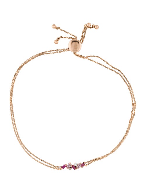 Suzanne Kalan 18K Ruby & Sapphire Amalfi Pulley Bracelet