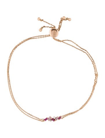 Suzanne Kalan Link 18K Ruby & Sapphire Amalfi Pulley Bracelet