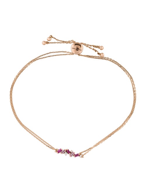 Suzanne Kalan 18K Ruby & Sapphire Amalfi Pulley Bracelet