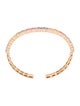 Suzanne Kalan 18K Sapphire & Diamond Rainbow Thin Mix Bangle