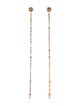 Suzanne Kalan 18K Sapphire & Diamond Fireworks Rainbow Linear Drop Earrings