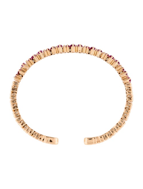 Suzanne Kalan 18K Ruby & Diamond Cuff Bracelet