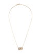 Suzanne Kalan 18K 1.06ctw Sapphire & Diamond Double Row Pendant Necklace