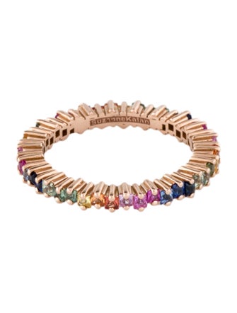Suzanne Kalan 18K Sapphire Mini Etermity Band