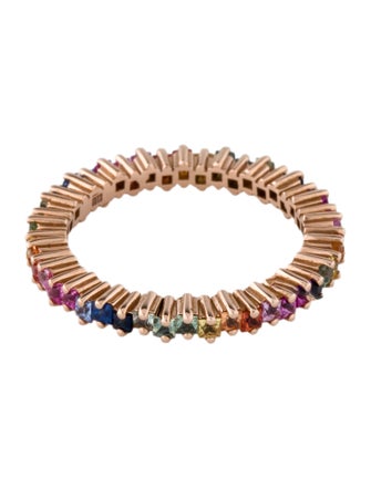 Suzanne Kalan 18K Sapphire Mini Etermity Band