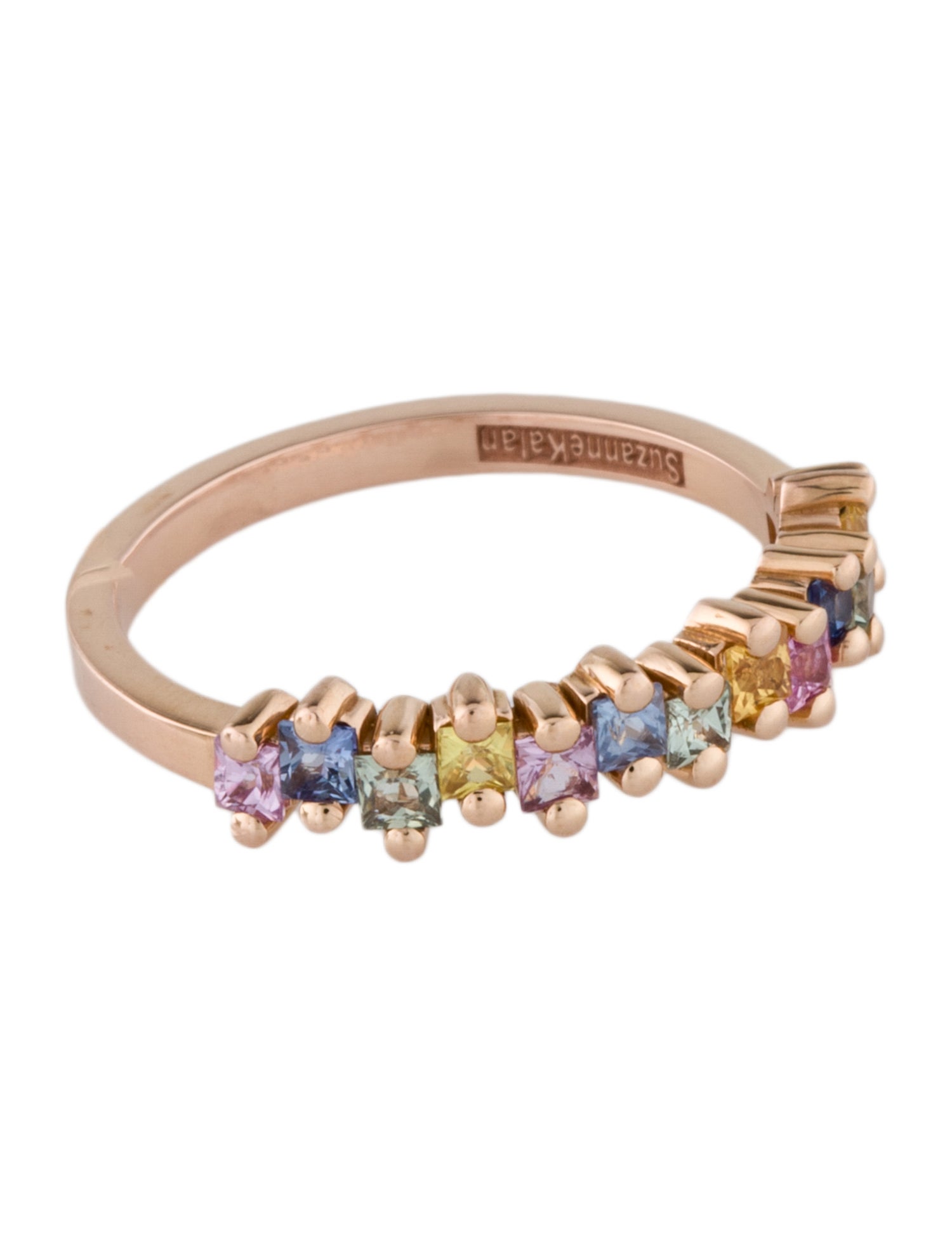 Suzanne Kalan 18K Sapphire Half Band