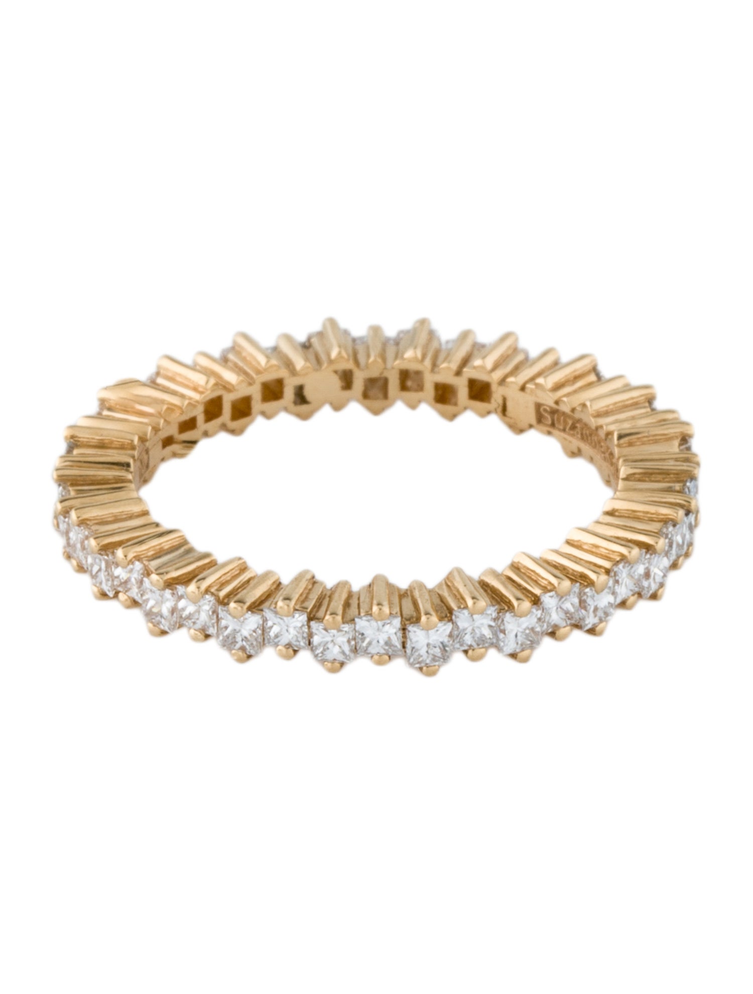 Suzanne Kalan 18K Diamond Eternity Band Ring