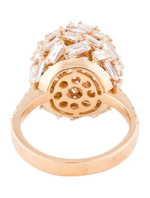 Suzanne Kalan 18K 4.05ctw Diamond Ball Cocktail Ring