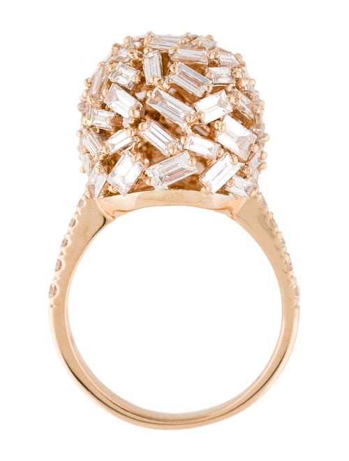 Suzanne Kalan 18K 4.05ctw Diamond Ball Cocktail Ring
