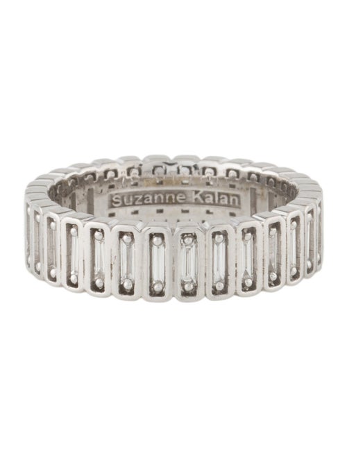 Suzanne Kalan 18K 1.02ctw Diamond Inlay Eternity Band