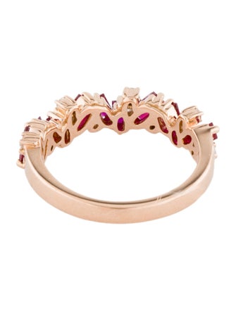 Suzanne Kalan 18K Ruby & Diamond Frenzy Band