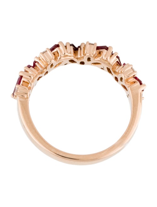Suzanne Kalan 18K Ruby & Diamond Frenzy Band