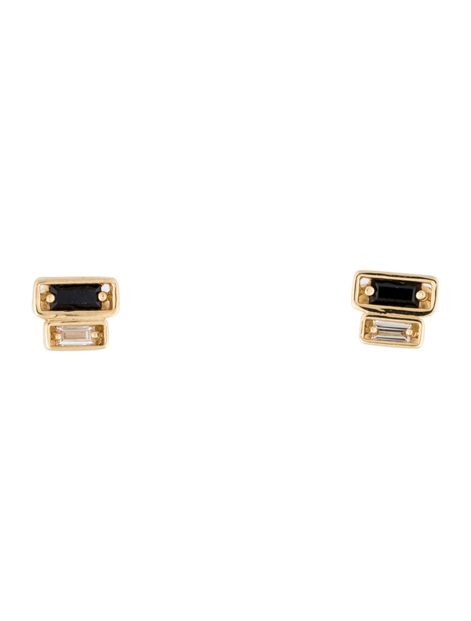 Suzanne Kalan 18K Sapphire & Diamond Stud Earrings