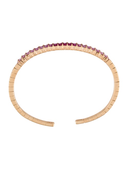 Suzanne Kalan 18K Sapphire & Ruby Tie Dye Cuff