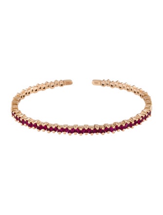 Suzanne Kalan 18K Princess Ruby Cuff