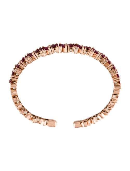 Suzanne Kalan 18K Ruby Frenzy Fireworks Cuff