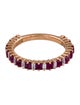 Suzanne Kalan 18K Ruby & Diamond Band