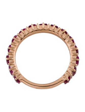 Suzanne Kalan 18K Ruby & Diamond Band