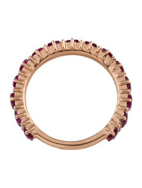 Suzanne Kalan 18K Ruby & Diamond Band