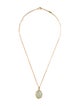Suzanne Kalan 18K Diamond & Chalcedony Drop Pendant Necklace