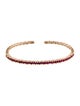 Suzanne Kalan 18K 1.63ctw Ruby Cuff Bracelet