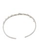 Suzanne Kalan 18K Diamond Dangling Flex Cuff Bracelet