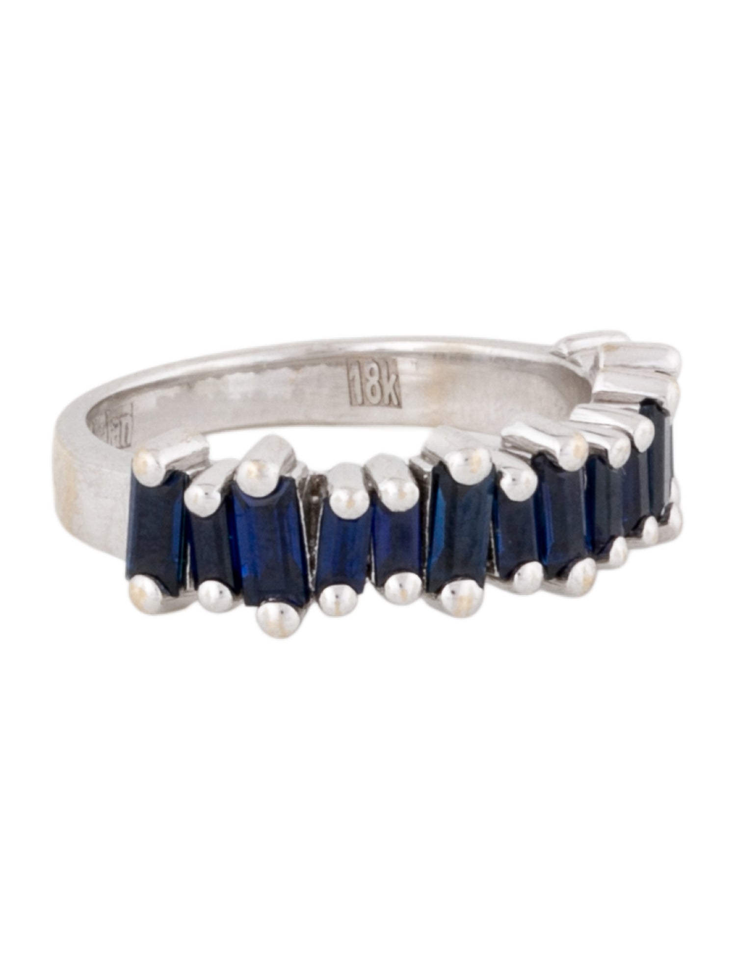 Suzanne Kalan 18K Sapphire Half Band