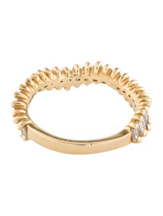 Suzanne Kalan 18K 1.24ctw Diamond Way Wave Ring