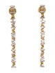 Suzanne Kalan 18K 1.63ctw Diamond Stick Drop Earrings
