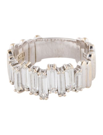 Suzanne Kalan 18K Diamond 1/4 Eternity Band