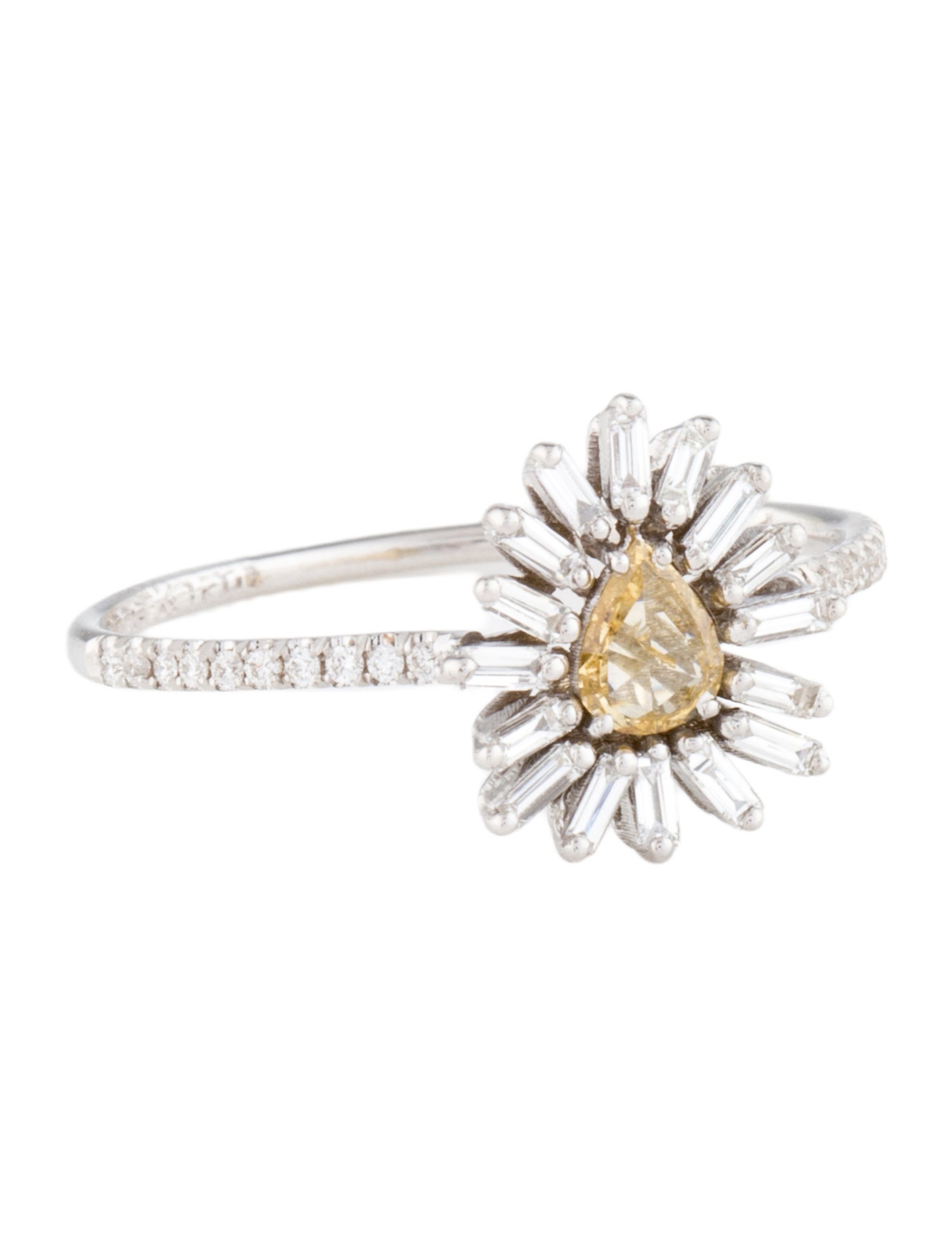 Suzanne Kalan 18K Diamond Cocktail Ring