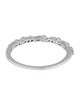 Suzanne Kalan 18K Diamond Classic Thin Mix Half Band