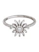 Suzanne Kalan 18K Diamond Bold Flower Cocktail Ring