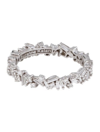 Suzanne Kalan 18K Diamond Fireworks Eternity Band