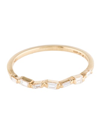 Suzanne Kalan 18K Diamond Stacker Band