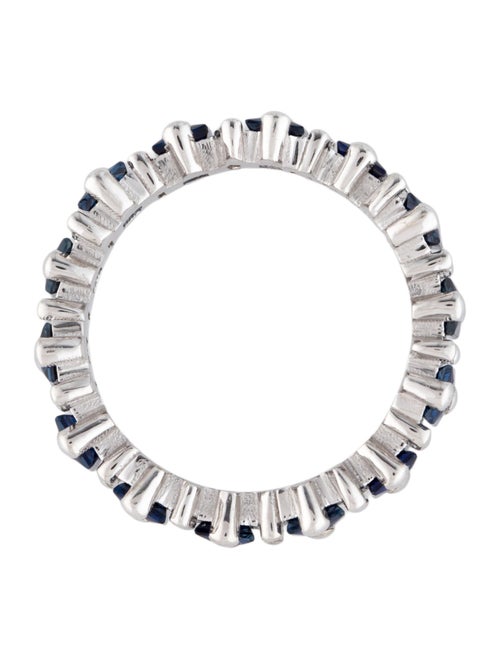 Suzanne Kalan 18K 2.52ctw Sapphire & Diamond Eternity Band