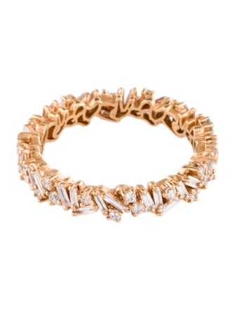 Suzanne Kalan 18K Diamond Eternity Ring