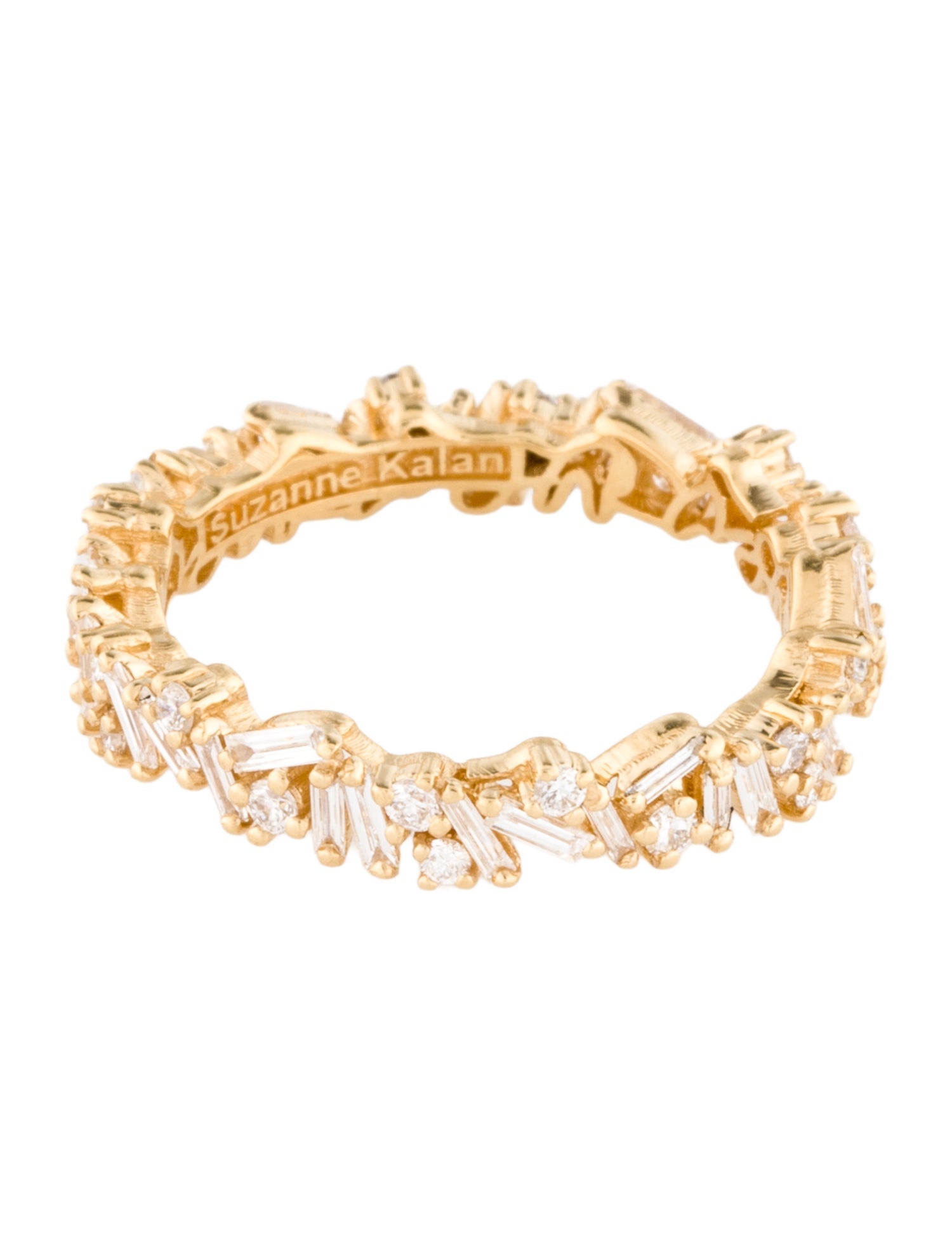 Suzanne Kalan 18K Diamond Classic Icon Eternity Band