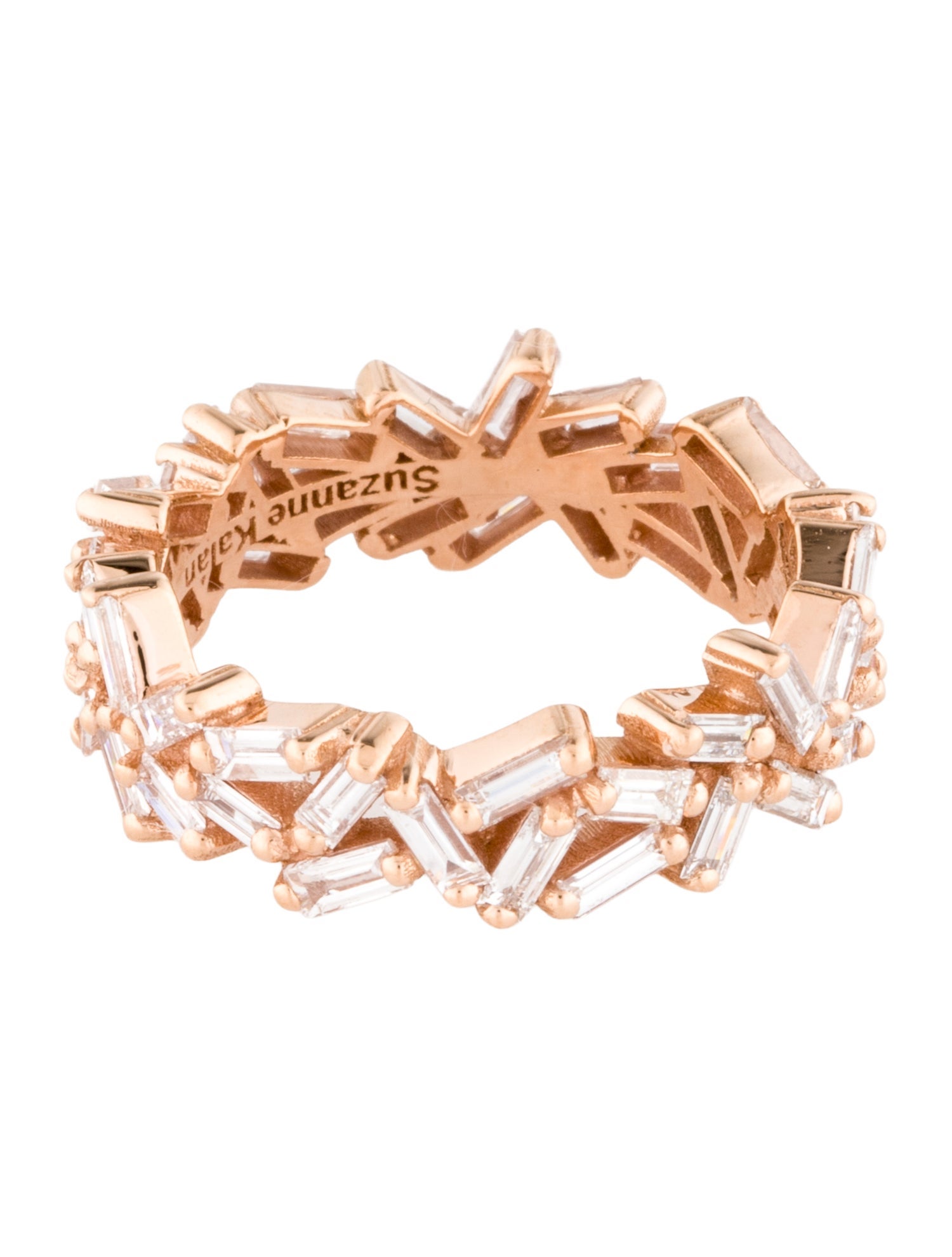 Suzanne Kalan 18K 1.53ctw Diamond Classic Shimmer Eternity Band