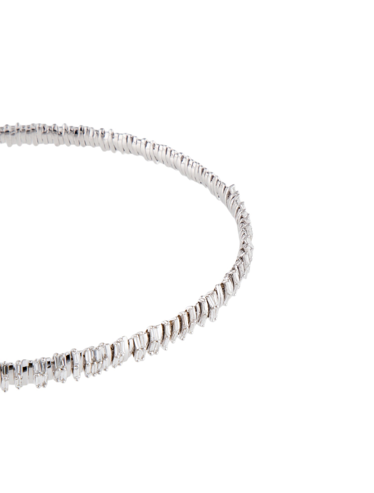 Suzanne Kalan 18K 2.27ctw Diamond Choker Necklace