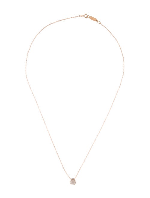 Suzanne Kalan 18K Smoky Quartz Pendant Necklace