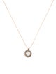 Suzanne Kalan 18K Prasiolite & Diamond Pendant Necklace