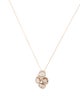 Suzanne Kalan 18K Smoky Quartz & Diamond Pendant Necklace