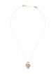 Suzanne Kalan 18K Smoky Quartz & Diamond Pendant Necklace