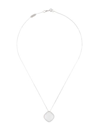 Suzanne Kalan 18K Topaz & Diamond Pendant Necklace