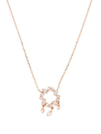 Suzanne Kalan 18K Diamond Pendant Necklace