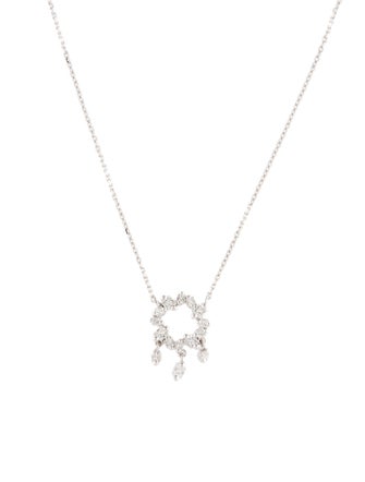Suzanne Kalan 18K Diamond Pendant Necklace