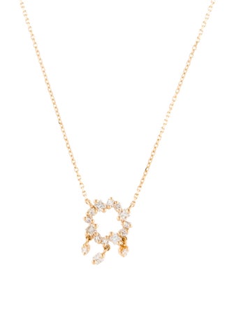 Suzanne Kalan 18K Diamond Pendant Necklace