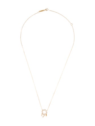 Suzanne Kalan 18K Diamond Pendant Necklace