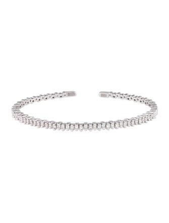 Suzanne Kalan 18K Diamond Mini Princess Bracelet